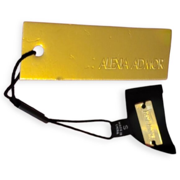 Alexia Admor Pink and Red Sheath Midi Dress - Picture 6 of 16